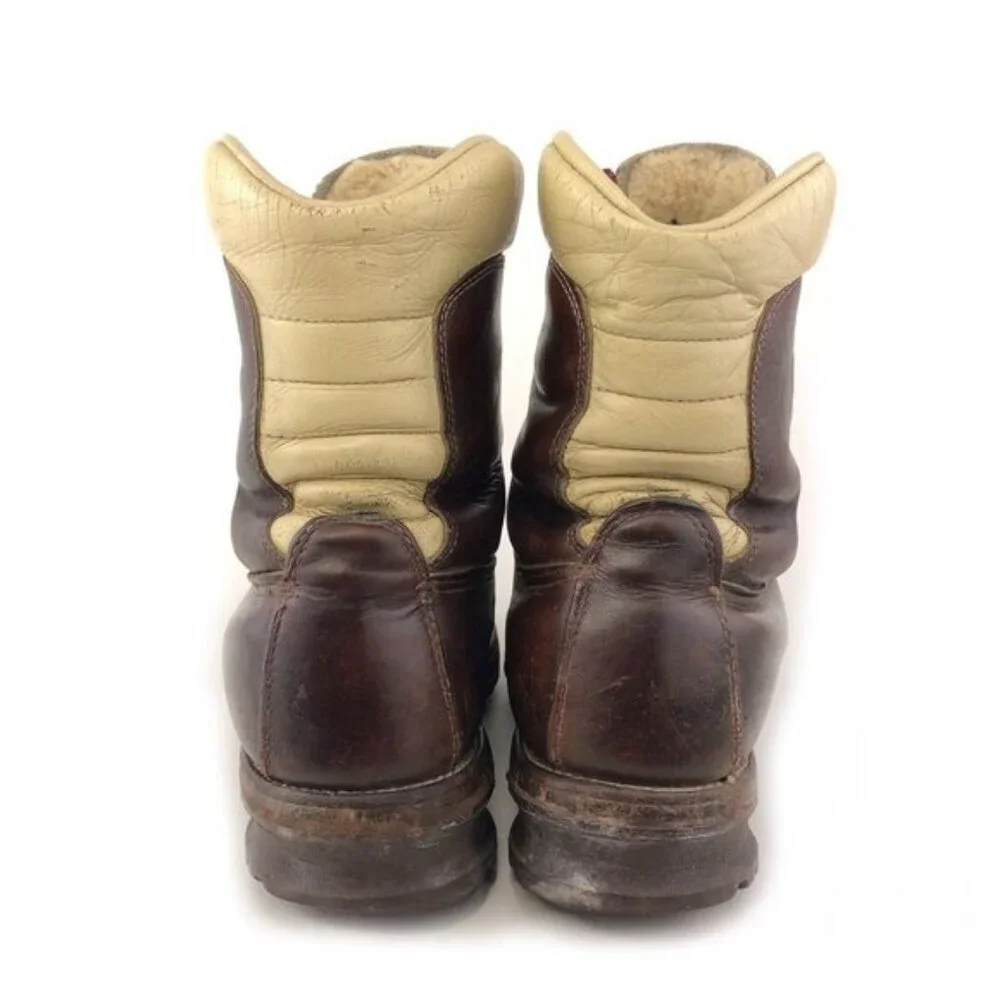 Chippewa Kush-n-Kollar Leather Winter Hiking Boots 8 E